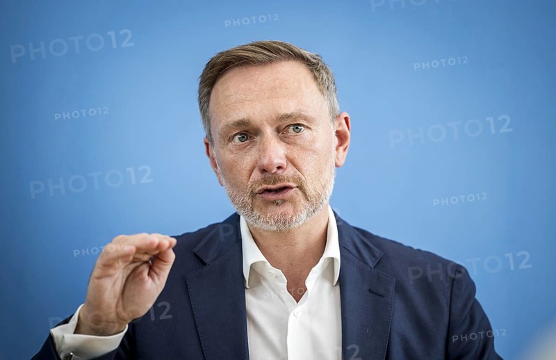 Presentation of the government draft for the 2025 federal budget at the Federal Press Conference with Christian Lindner (FDP), Federal Minister of Finance