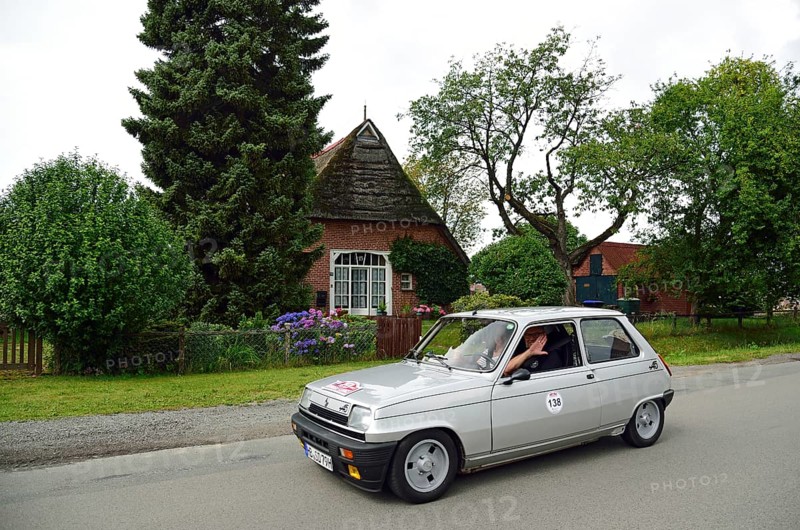 Europe, Germany, Lower Saxony, Lower Elbe Classics, classic car tour, Renault R5 Alpine, year of construction 1979, Hamburg, Hamburg, Federal Republic of Germany, Europe