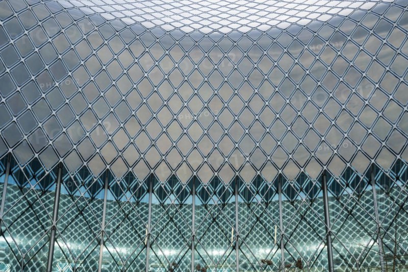 Novartis Pavilion, architecture firm AMDL CIRCLE and architect Michele De Lucchi, Novartis Campus, timber construction, façade with photovoltaics, Basel, Canton of Basel-Stadt, Switzerland, Europe