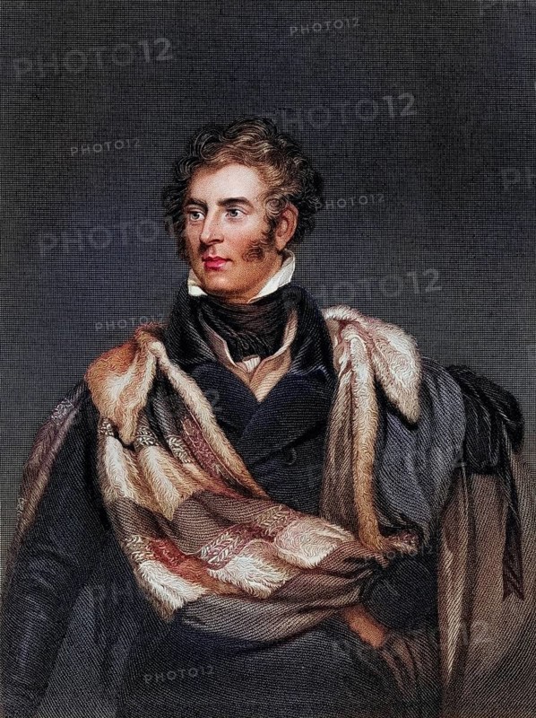 Thomas Philip Weddell Robinson, c. 1695-1770, Lord Grantham, 1st Baron Grantham. English diplomat and politician, From the book National Portrait Gallery Volume I published 1830, Historic, digitally restored reproduction from a 19th century original, Record date not stated