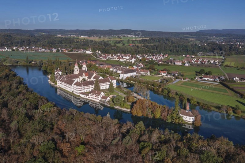 Rheinau Abbey Church, Rheinau, Canton of Zurich, Switzerland, Rheinau, Canton of Zurich, Switzerland, Europe