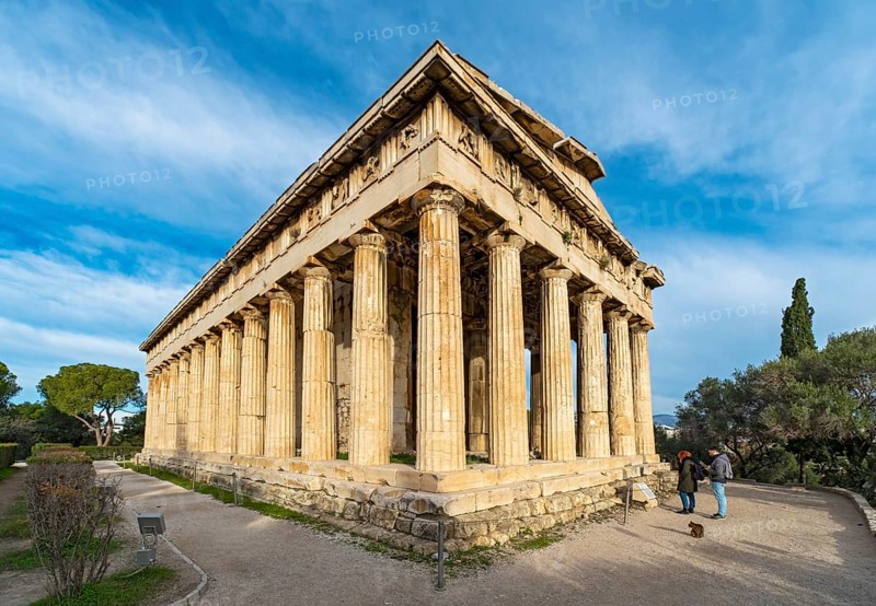 Temple of Hephaestus, Ancient Agora of Athens, Greece, Europe