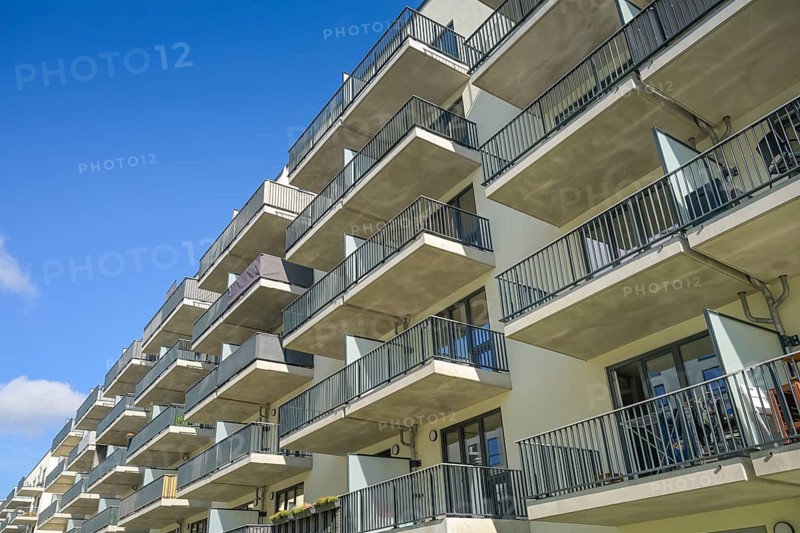 New BUWOG apartment building, Insel Gartenfeld, Heinrich-Hertz-Straße, Haselhorst, Spandau, Berlin, Germany, Europe