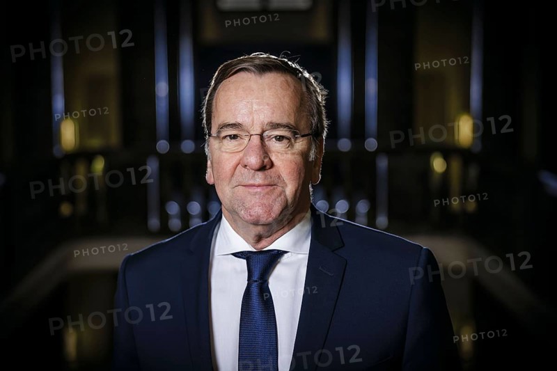 Boris Pistorius (SPD), Federal Minister of Defence, poses for a photo at the Ministry of Defence. Berlin, 13.02.2024