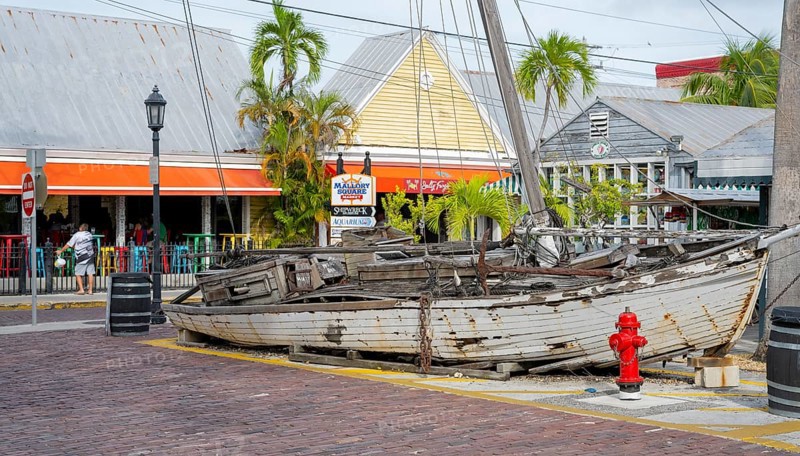 Old ship Key West Florida USA