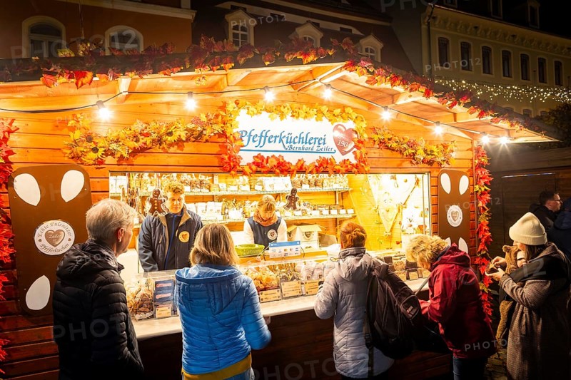 Pulsnitz Gingerbread Market, Pulsnitz, Saxony, Germany, Europe