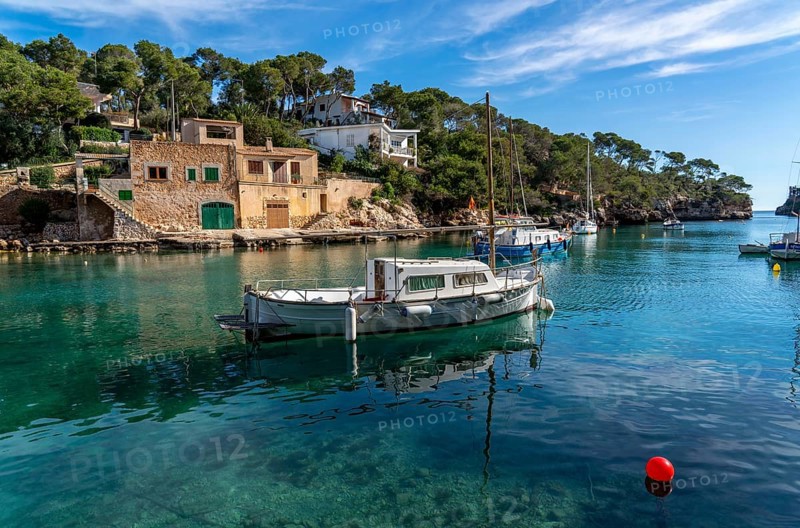 The fishing village of Cala Figuera, on the south-east coast, Majorca, Spain, Europe