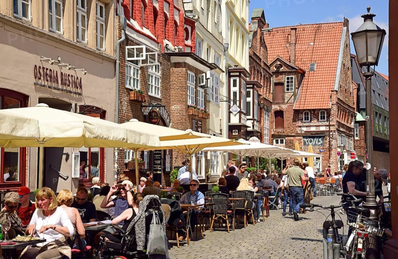 Europe, Germany, Lower Saxony, Hamburg Metropolitan Region, Lüneburg, Stintfang, Europe