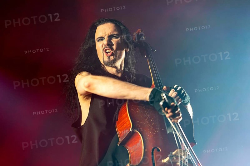 Perttu Kivilaakso from Apocalyptica live on Plays Metallica Vol.2 Tour 2024 at the Columbiahalle in Berlin on 13 October 2024