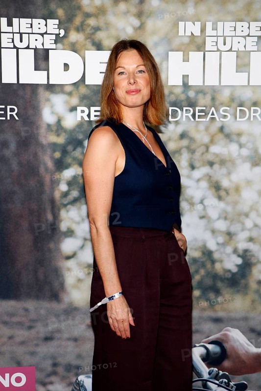Sandrine Mittelstädt at the premiere of IN LIEBE, EURE HILDE at the cinema in Berlin's Kulturbrauerei, Berlin on 14 October 2024
