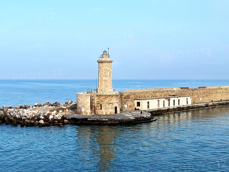 Harbour entrance, Livorno, Florence, pier head, lighthouse, Florence, Italy, Europe