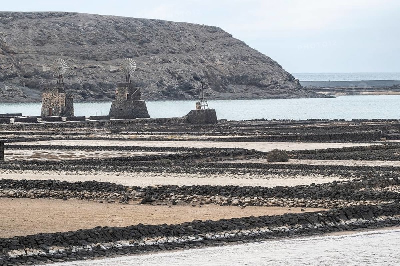 Salinas de Janubio, Lanzarote, Canary Islands, Spain, Europe