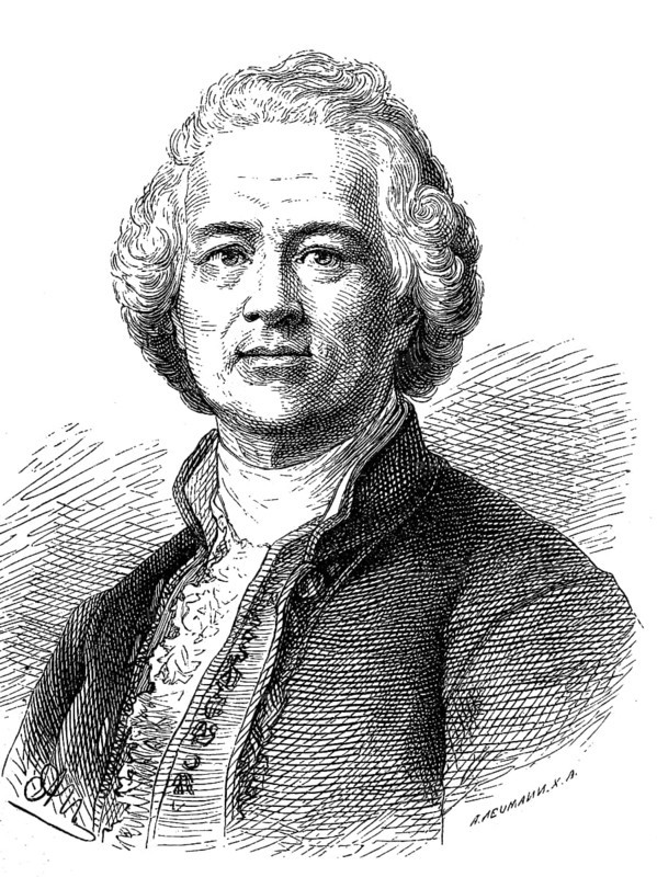 Christoph Willibald Gluck, from 1756 Ritter von Gluck, 2 July 1714, 15 November 1787, a German composer of the pre-classical period, historical, digital reproduction of an original from the 19th century