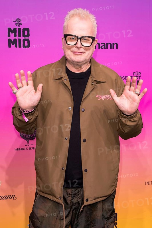 Herbert Grönemeyer on the red carpet in front of the Polyton 2024 award ceremony in Berlin's Atelier Gardens on 23 October 2024. The award has been held since 2023 and is a successor to the Echo music prize