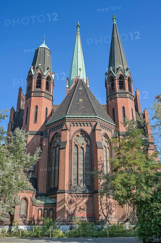 Ev. Apostel-Paulus-Kirche, Akazienstraße, Schöneberg, Berlin, Germany, Europe