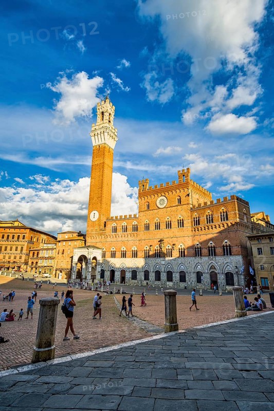 Piazza del Campo, Siena, Tuscany, Italy, Europe