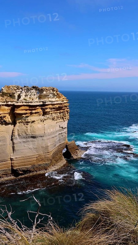 Twelve Apostles national park landscape in Australia near Melbourne, Razorback and Loch Ard Gorge