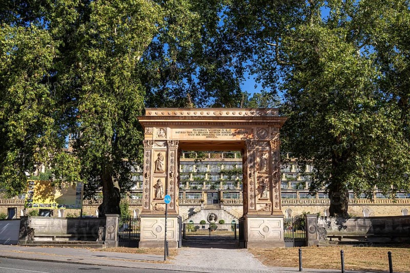Winzerberg in Potsdam, Prussian Palaces and Gardens Foundation Berlin-Brandenburg. Part of the Potsdam World Heritage Site. City view of Potsdam, Brandenburg, Germany, Europe