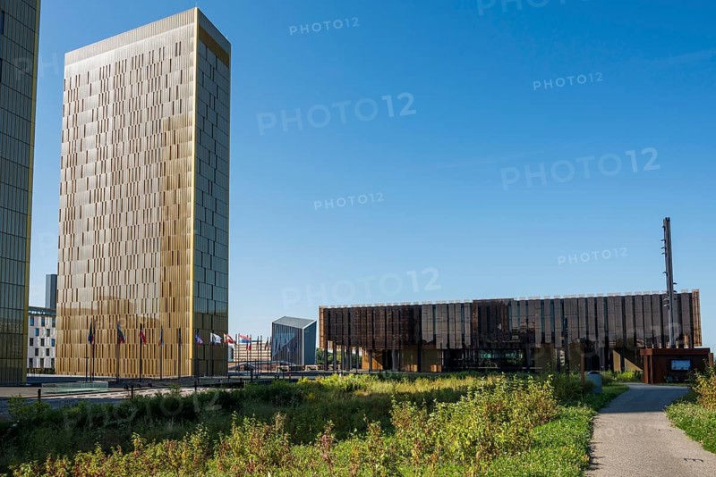European Court of Justice, ECJ, Kirchberg Plateau, Luxembourg City, Luxembourg, Europe