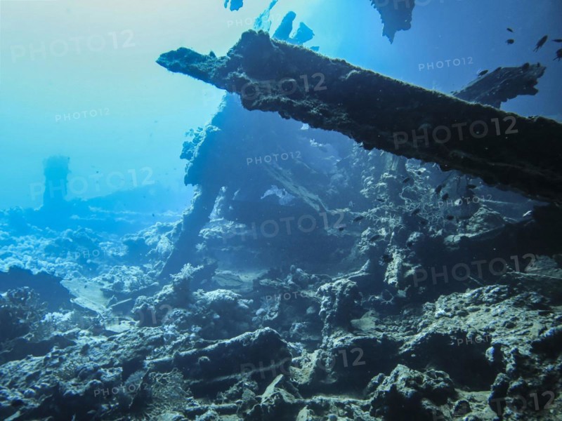 Wreck of the Dunraven, Red Sea, Egypt, Africa