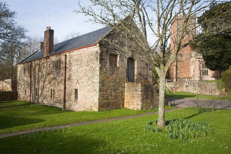 Sixteenth century church house building, Crowcombe, Somerset, England, United Kingdom, Europe