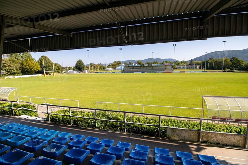Fritz Grunebaum Sports Park in Heidelberg. The rugby stadium serves as a venue for the Heidelberg Bundesliga clubs RG Heidelberg and Heidelberger Ruderklub 1872, and also hosts many of the German national team's matches