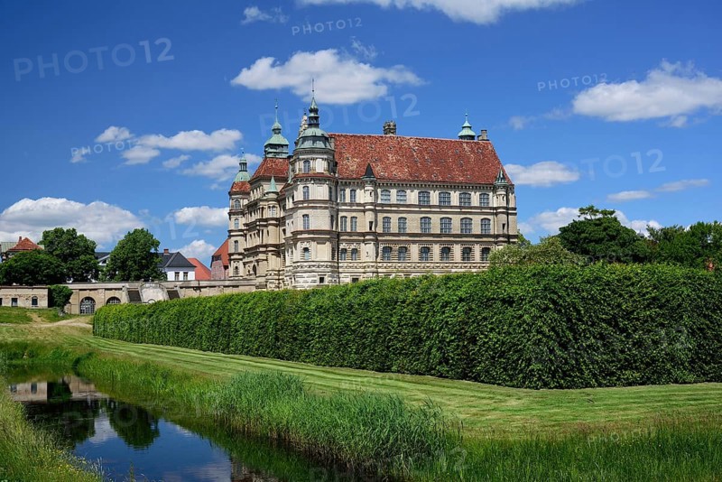Europe, Germany, Mecklenburg-Western Pomerania, Güstrow, Güstrow Castle, built in the 16th century, Renaissance building, Güstrow, Mecklenburg-Western Pomerania, Germany, Europe