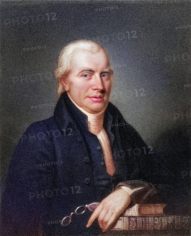 Adam Clarke 1760 or 1762 to 1832 English Methodist theologian and Biblical scholar, Historical, digitally restored reproduction from a 19th century original, Record date not stated