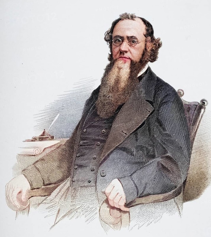Edwin McMasters Stanton (born 19 December 1814 in Steubenville, Ohio, died 24 December 1869 in Washington, D.C.) was an American lawyer and politician. After a photograph by Matthew Brady (1824-1896), Historical, digitally restored reproduction from a 19th century original, Record date not stated
