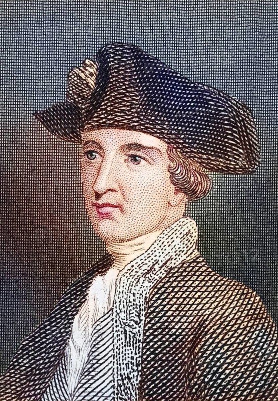 Francois Jean De Beavoir, Marquis de Chastellux, 1734, 1788, French aristocrat and Major General during the American Revolutionary War, Illustration from Gallery of Historical Portraits, published around 1880, Historical, digitally restored reproduction from a 19th century original, Record date not stated