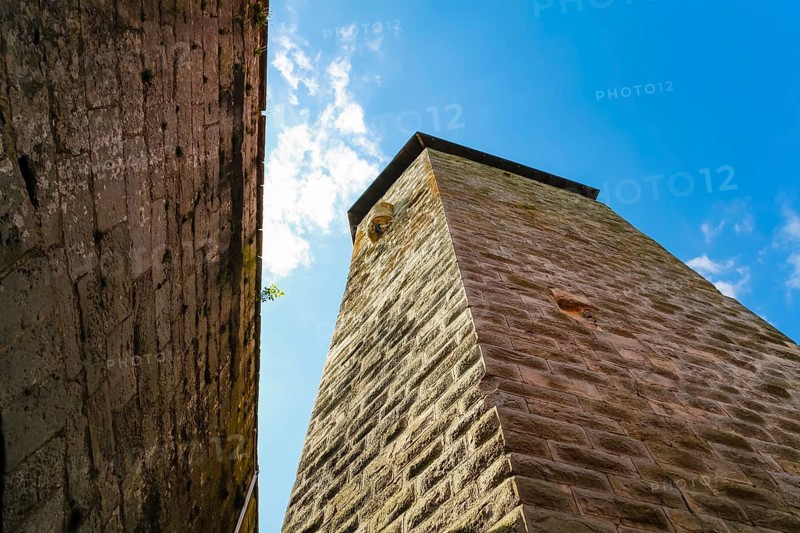 Hohenbeilstein Castle, hilltop castle, masonry, Beilstein, Heilbronn district, Baden-Württemberg, Germany, Europe