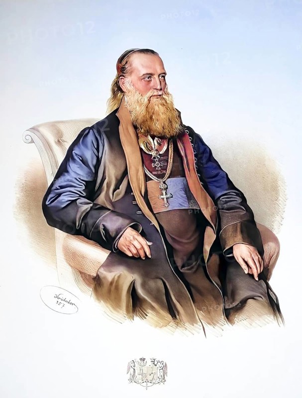 Josef Sembratowicz (1821-1900), Greek-Catholic Archbishop of Lviv, member of the House of Lords, Metropolitan, Historical, digitally restored reproduction from a 19th century original, Record date not stated