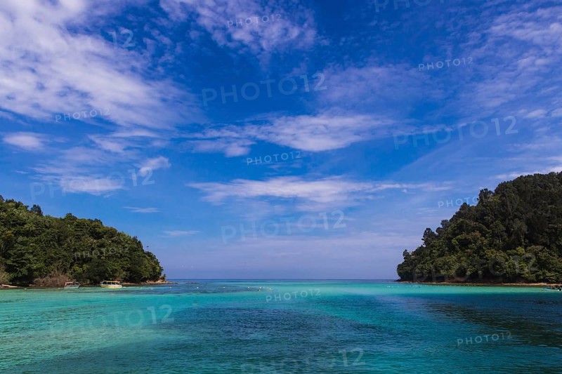 Two small islands located close to each other