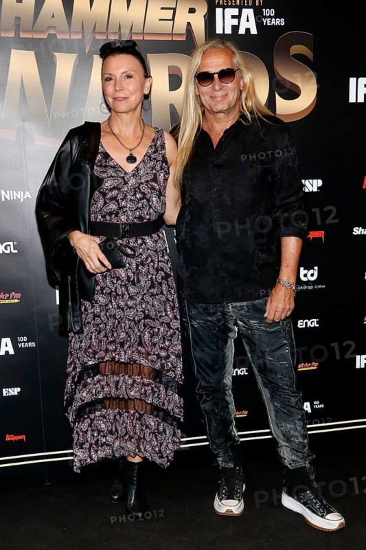 Uwe Haßbecker ubd and his woman Uta at the Metal Hammer Awards 2024 in the Uber Eats Music Hall. Berlin, 31.08.2024
