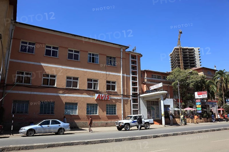 Addis Ababa, in the city centre, Ethiopia, Africa