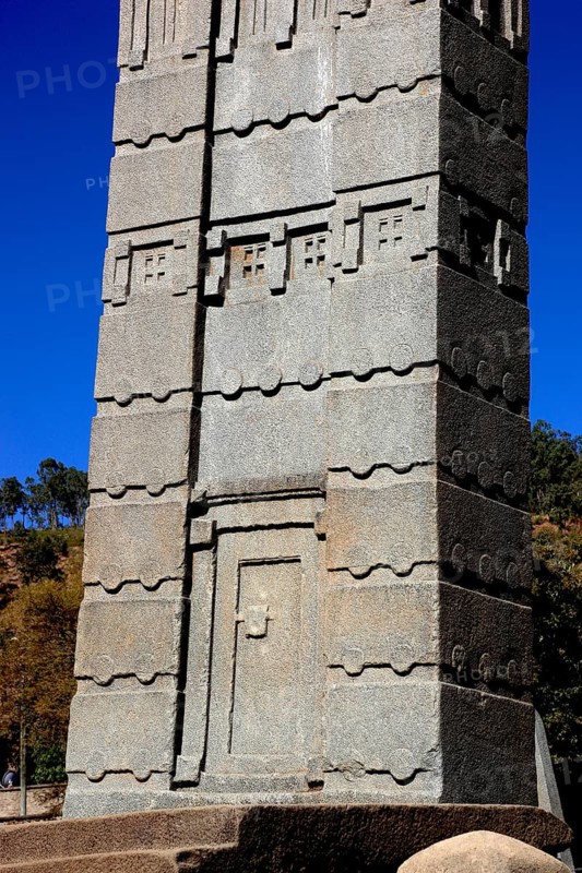 Tigray region, in the stele park of Axum, Aksum, Ethiopia, Africa