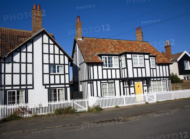 Glencairn Stuart Ogilvie developed Thorpeness as his private fantasy holiday village in the 1920s with buildings in Jacobean and Tudor styles, Thorpeness, Suffolk, England, United Kingdom, Europe