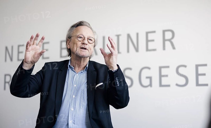 Peter Brandt, recorded during an interview at the NBR office in Berlin. 09.05.2022