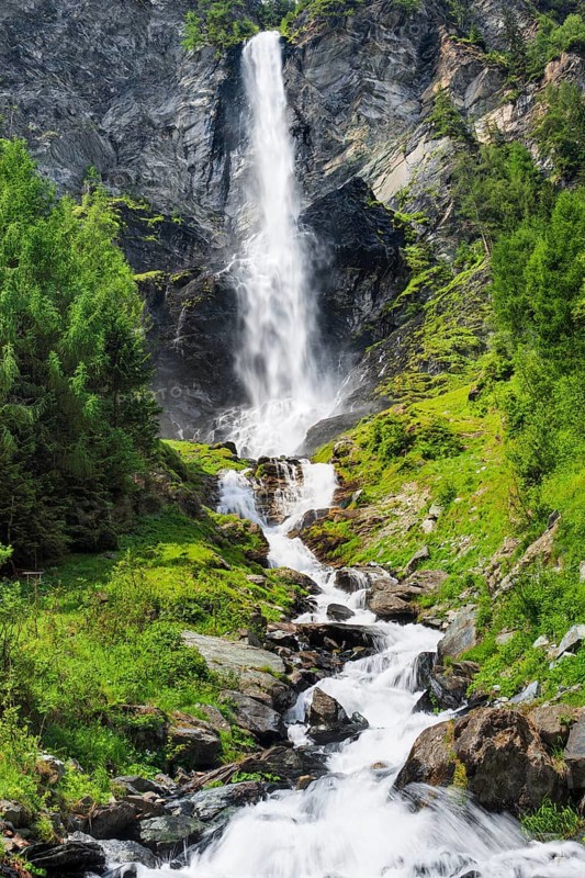 Jungfernsprung, 130 m, Austrian Alps, Austria, Europe
