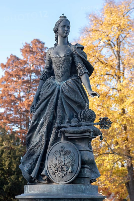 Monument to Princess Sophie Auguste Friederike von Anhalt-Zerbst, Catherine the Great, Zerbst, Saxony-Anhalt, Germany, Europe