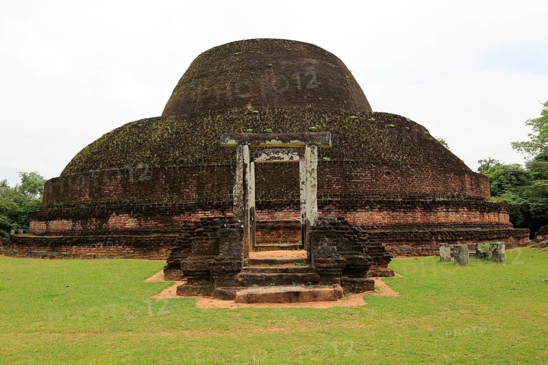 Pabula Vihara temple, UNESCO World Heritage Site, the ancient city of Polonnaruwa, Sri Lanka, Asia