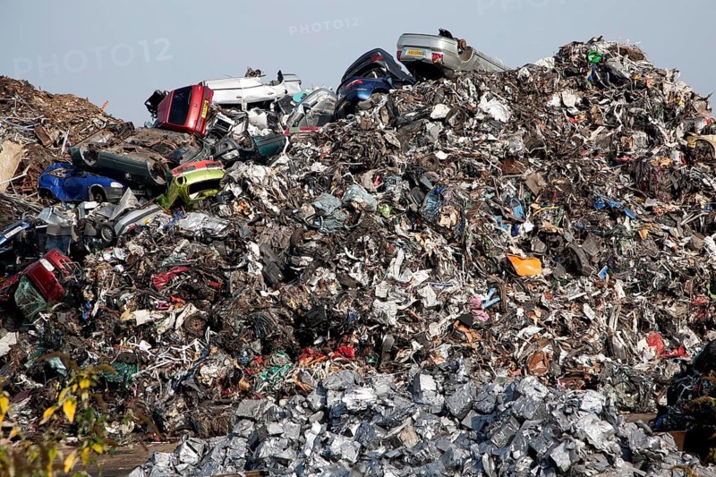 Scrap metal recycling EMR company, Swindon, England, UK