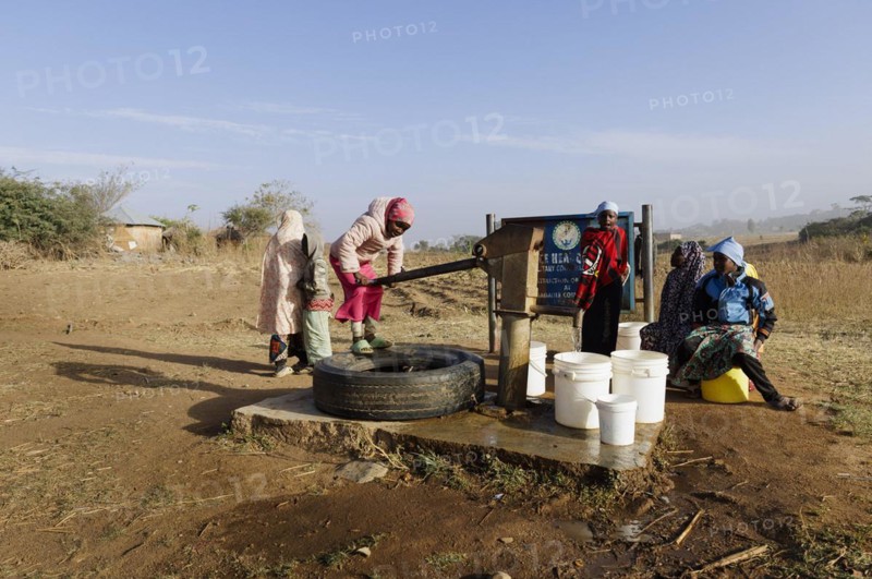 Waterhole in the community of Maraban Dare, in the state of Plateau, 07/02/2024