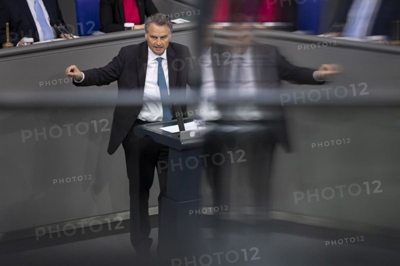 Günter Krings, Member of the German Bundestag (CDU/CSU), delivers a speech in the plenary session of the German Bundestag in Berlin, 14 March 2024