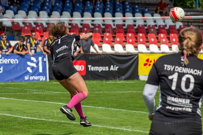 Fistball (Women) : Sopiga Porto Alegre against TSV Dennach (IFA 2024 Fistball World Tour Finals Mannheim, preliminary round match group A)