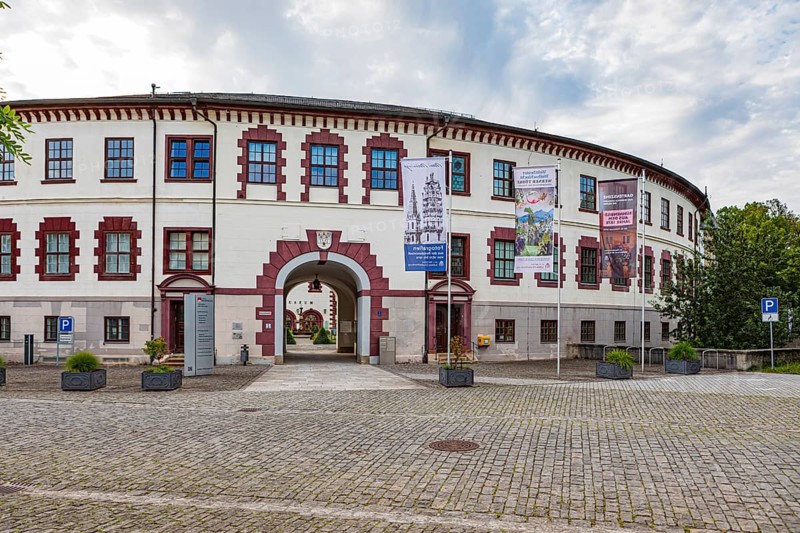 Elisabethenburg Castle in Meiningen, Thuringia, Germany, Europe