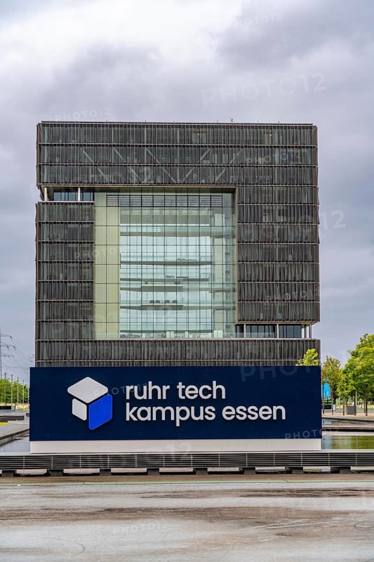 Site of the ruhr tech campus essen, formerly known as thyssenkrupp Quartier, corporate headquarters, Essen North Rhine-Westphalia, Germany, Europe