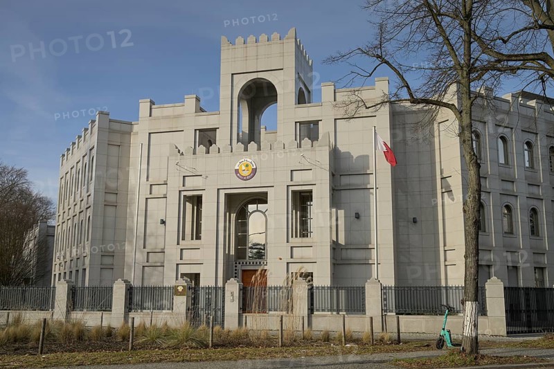 Embassy, Qatar, Hagenstraße, Roseneck, Grunewald, Charlottenburg-Wilmersdorf, Berlin, Germany, Europe