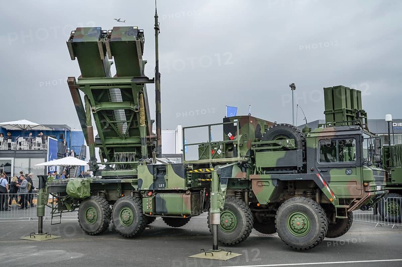 Bundeswehr Patriot air defence missile system, ILA 2024, International Aerospace Exhibition Berlin, Schönefeld, Brandenburg, Germany, Europe