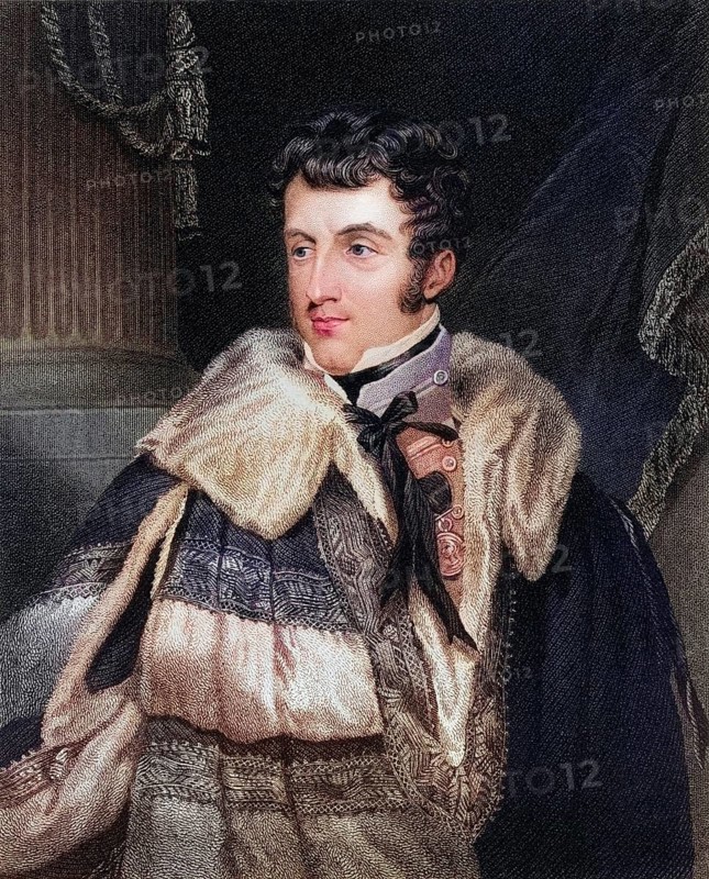Charles Gordon Lennox 5th Duke of Richmond 1791 to 1860 English soldier and politician, Historical, digitally restored reproduction from a 19th century original, Record date not stated